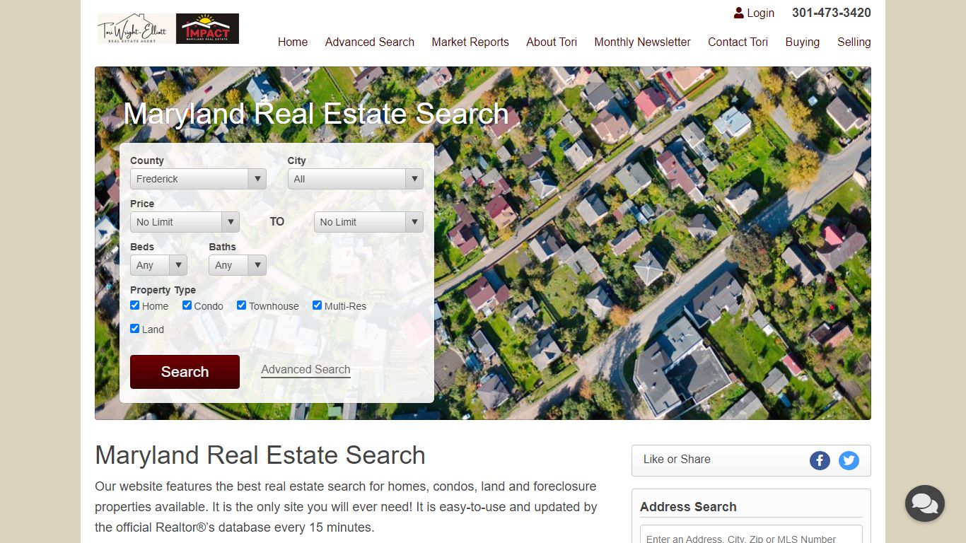 Maryland Real Estate Search - MakeMarylandHome.com